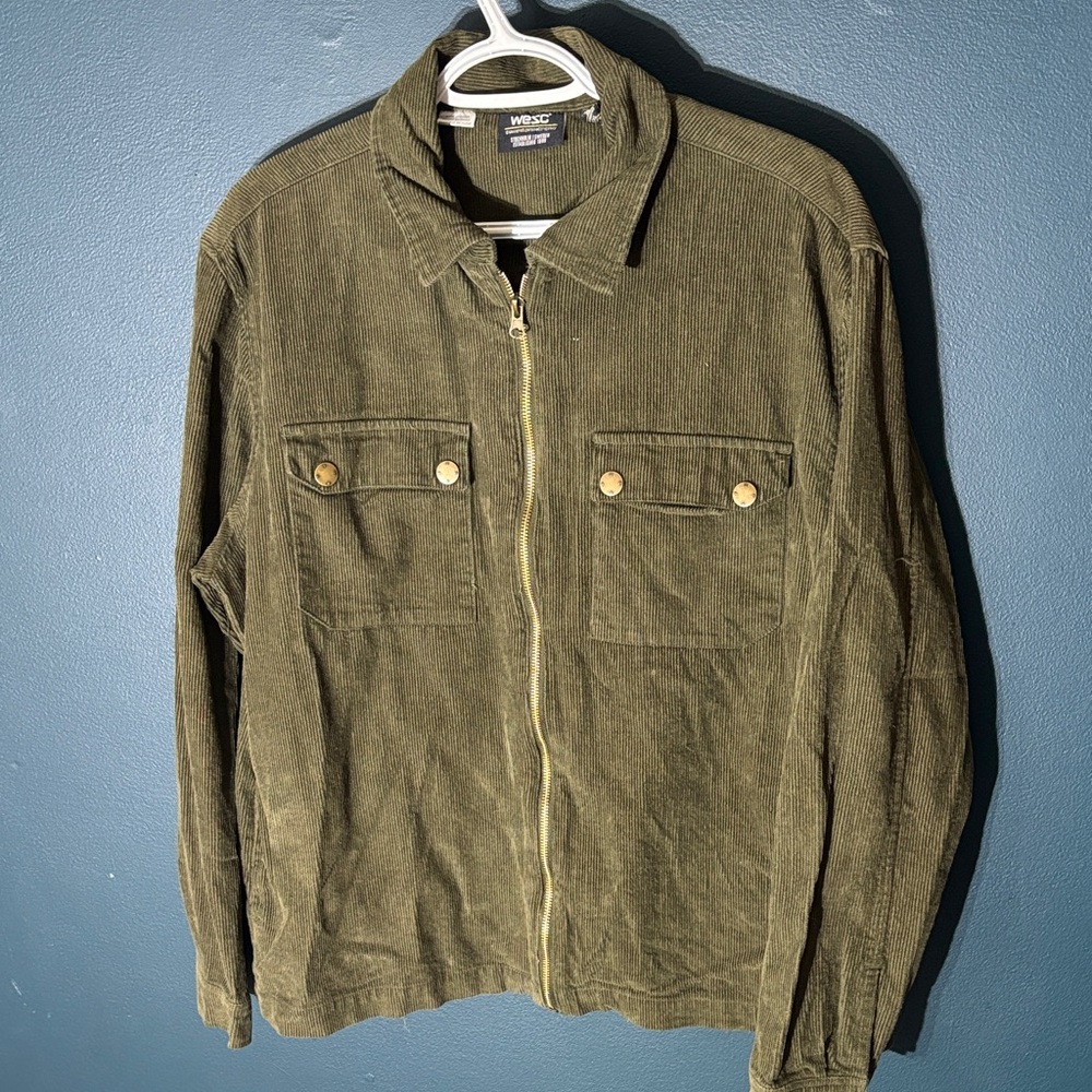 Wesc Unisex Corduroy Shirt Jacket Men’s XL Women’s XXL